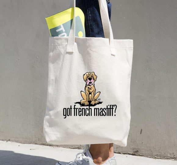 More Dogs Got French Mastiff? Tote bag - The Bloodhound Shop