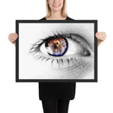 Eye of the Hound Melinda 1 Framed poster - The Bloodhound Shop