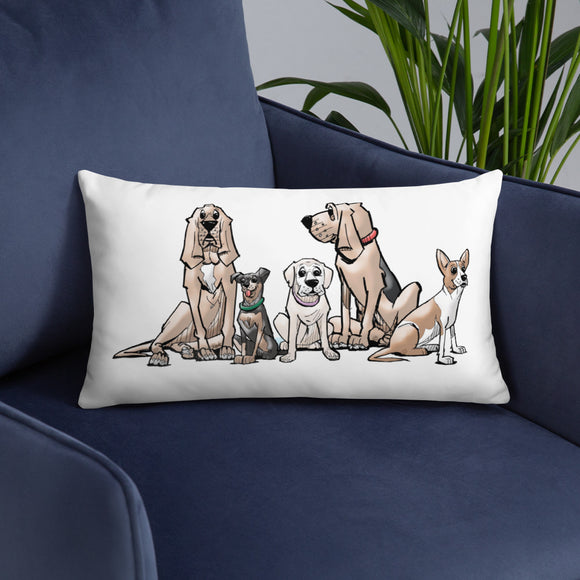 Ines Collection Basic Pillow - The Bloodhound Shop