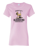 Property of a Hound Women's short sleeve t-shirt - The Bloodhound Shop