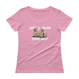 Lost & Found Hound Ladies' Scoopneck T-Shirt - The Bloodhound Shop