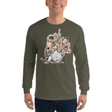 Tim's Wrecking Ball Crew w/ Freddie Long Sleeve T-Shirt - The Bloodhound Shop