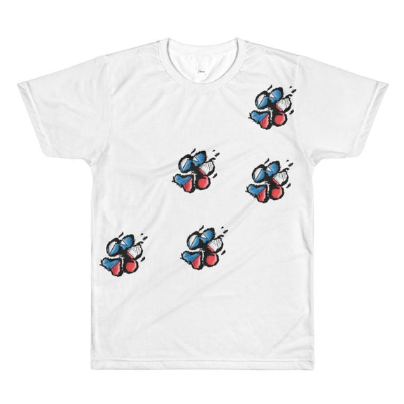Texas Prayers Sublimation men’s crewneck t-shirt - The Bloodhound Shop