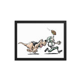 Football Hound Eagles Framed poster - The Bloodhound Shop