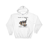 Blood is Thicker than Slobber Hooded Sweatshirt - The Bloodhound Shop