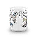Angel Hound Darby Mug