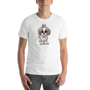 Shih Tzu- FBC Short-Sleeve Unisex T-Shirt - The Bloodhound Shop