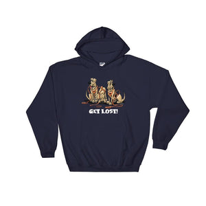 Get Lost Hounds Dark Hoodie - The Bloodhound Shop