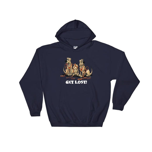 Get Lost Hounds Dark Hoodie - The Bloodhound Shop
