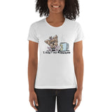 Yorkie- Don't Do Mornings FBC Women's t-shirt - The Bloodhound Shop