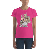 Tim's Wrecking Ball Crew w/ Freddie Women's short sleeve t-shirt - The Bloodhound Shop
