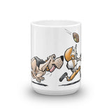 Football Hound Browns Mug - The Bloodhound Shop
