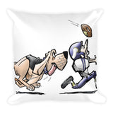 Football Hound Vikings Basic Pillow - The Bloodhound Shop