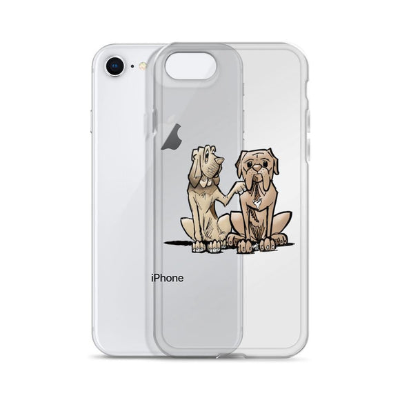 Hound and Bordeaux iPhone Case - The Bloodhound Shop