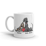 Tim's Freddie/Basil Love Mug - The Bloodhound Shop