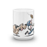 Football Hound Texans Mug - The Bloodhound Shop