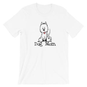 Westie- Dog Mom FBC Short-Sleeve Unisex T-Shirt - The Bloodhound Shop