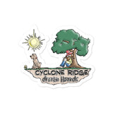 Cyclone Ridge Droolin Hounds Bubble-free stickers - The Bloodhound Shop