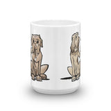 Hound and Bordeaux Mug - The Bloodhound Shop