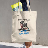 Tim's How to Walk Basil Brush Cotton Tote Bag - The Bloodhound Shop
