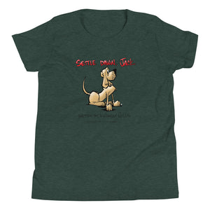 Settle Down Jack Youth Short Sleeve T-Shirt - The Bloodhound Shop