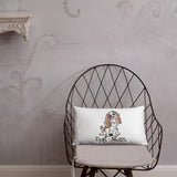 Cavalier- Dog Mom FBC Basic Pillow - The Bloodhound Shop