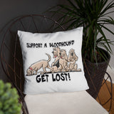 Get Lost 2019 Basic Pillow - The Bloodhound Shop