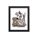 Judge Collection Framed photo paper poster - The Bloodhound Shop