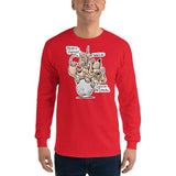 Tim's Wrecking Ball Crew Hounds w/ Names Long Sleeve T-Shirt - The Bloodhound Shop