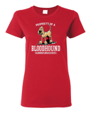 Property of a Hound Women's short sleeve t-shirt - The Bloodhound Shop
