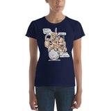 Tim's Wrecking Ball Crew Hounds Women's short sleeve t-shirt - The Bloodhound Shop