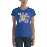 Tim's Wrecking Ball Crew w/ Names Women's short sleeve t-shirt - The Bloodhound Shop