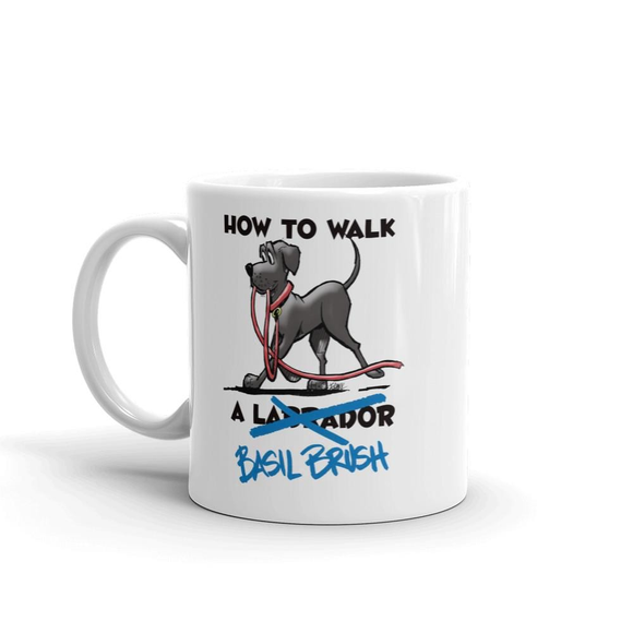 Tim's How to Walk Basil Brush Mug - The Bloodhound Shop