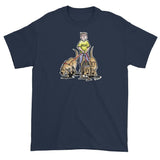 Three Rescue Hounds Short sleeve t-shirt - The Bloodhound Shop