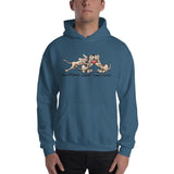 Tim's Wrecking Ball Crew Heart Hound Hooded Sweatshirt - The Bloodhound Shop