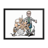 Tim's Wrecking Ball Crew With Tim Framed poster - The Bloodhound Shop