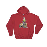 Three Rescue Hounds Hoodie - The Bloodhound Shop