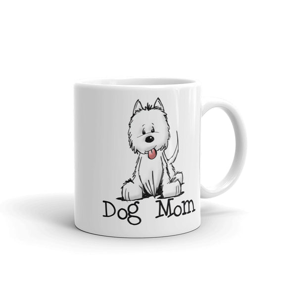 Westie- Dog Mom FBC Mug - The Bloodhound Shop