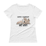 Get Lost 2019 Ladies' Scoopneck T-Shirt - The Bloodhound Shop