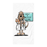Veterinarian Hound Towel - The Bloodhound Shop