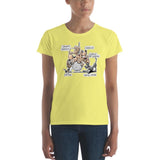 Tim's Wrecking Ball Crew w/ Names Women's short sleeve t-shirt - The Bloodhound Shop