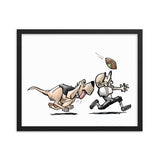 Football Hound Saints Framed poster - The Bloodhound Shop