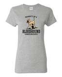 Property of a Hound Women's short sleeve t-shirt - The Bloodhound Shop