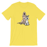 James Johnson Dogs Short-Sleeve Unisex T-Shirt - The Bloodhound Shop