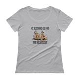 Honor Student Hound Ladies' Scoopneck T-Shirt - The Bloodhound Shop