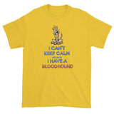 Keep Calm Hound Short sleeve t-shirt - The Bloodhound Shop