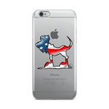 USA Flag Hound iPhone 5/5s/Se, 6/6s, 6/6s Plus Case - The Bloodhound Shop