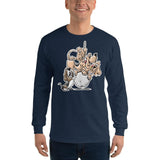 Tim's Wrecking Ball Crew w/ Freddie Long Sleeve T-Shirt - The Bloodhound Shop