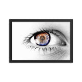 Eye of the Hound Framed poster - The Bloodhound Shop