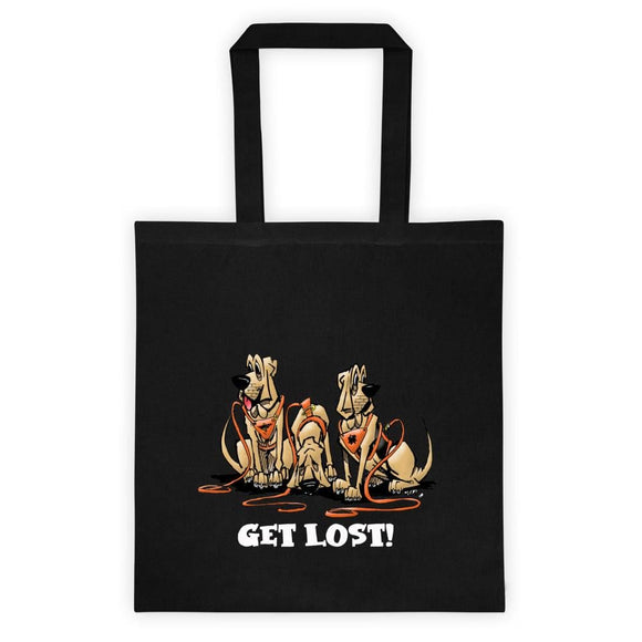 Get Lost Hounds Dark Tote bag - The Bloodhound Shop